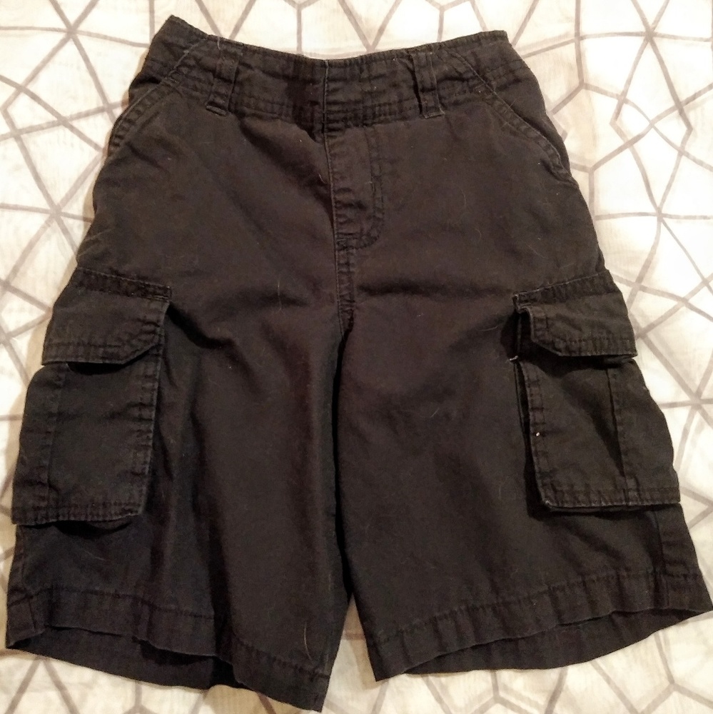 Size 6 boys black shorts